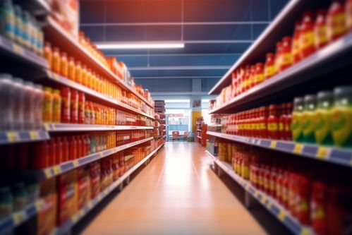 產品食品陳列商超鋪貨超市貨架攝影圖 攝影